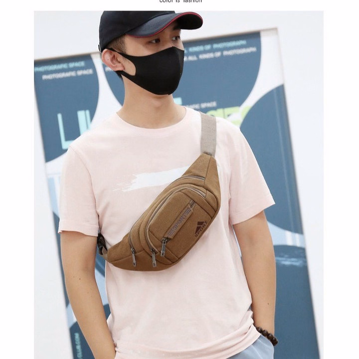 Túi Đeo Chéo, Đeo Hông Unisex Thời Trang Cá Tính Wh637 - Winnie House - Ảnh 18