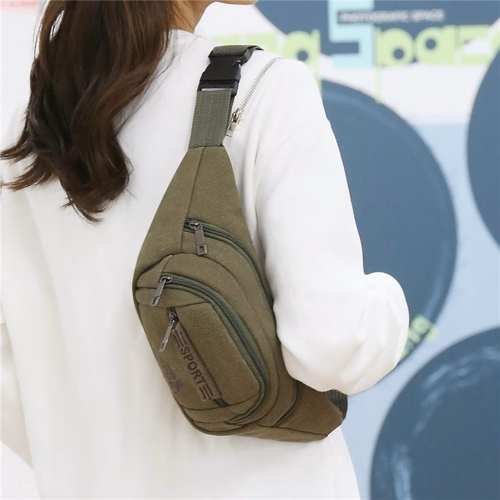 Túi Đeo Chéo, Đeo Hông Unisex Thời Trang Cá Tính Wh637 - Winnie House - Ảnh 17