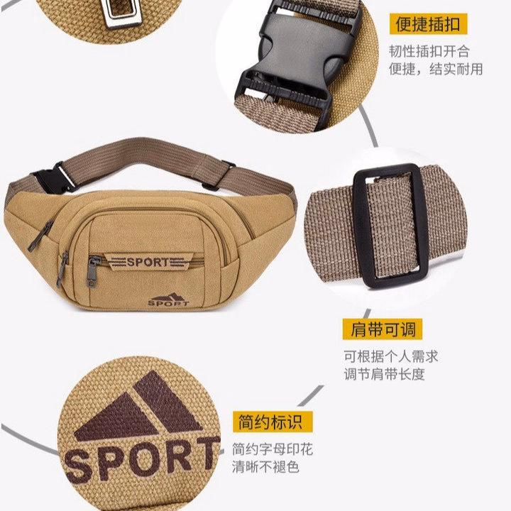 Túi Đeo Chéo, Đeo Hông Unisex Thời Trang Cá Tính Wh637 - Winnie House - Ảnh 19