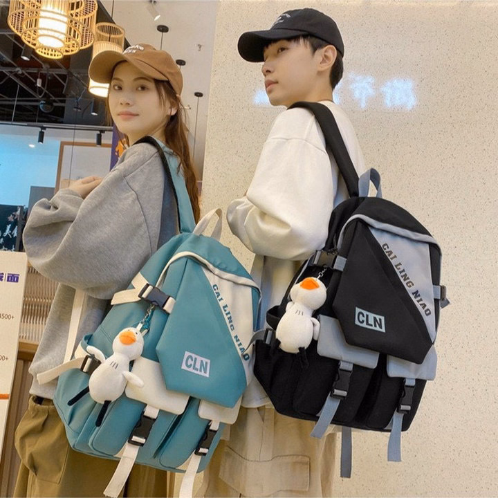 Balo Nam Nữ Ulzzang Thời Trang Cln Chống Thấm Nhiều Màu Wh638 - Winnie House - Ảnh 8