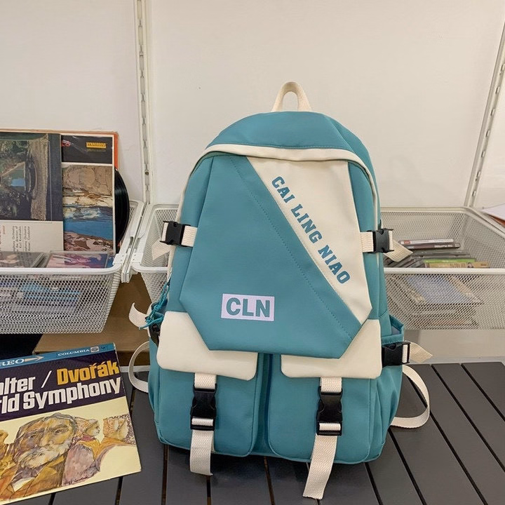 Balo Nam Nữ Ulzzang Thời Trang Cln Chống Thấm Nhiều Màu Wh638 - Winnie House - Ảnh 7