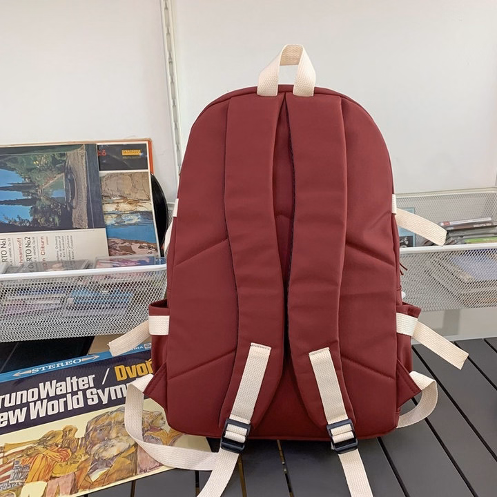 Balo Nam Nữ Ulzzang Thời Trang Cln Chống Thấm Nhiều Màu Wh638 - Winnie House - Ảnh 15