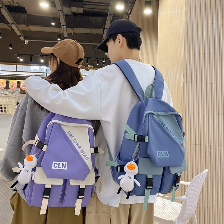 Balo Nam Nữ Ulzzang Thời Trang Cln Chống Thấm Nhiều Màu Wh638 - Winnie House - Ảnh 19