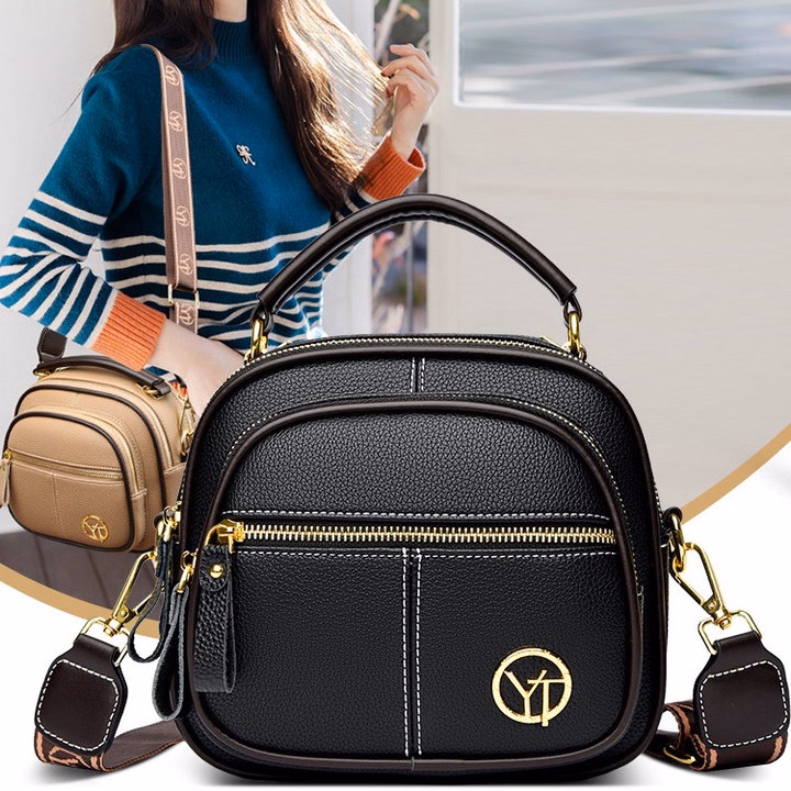 Túi Xách Nữ Đeo Chéo Yt Dây Bản To Nhiều Ngăn Tiện Dụng Wh591, W344 - Winnie House - Ảnh 7