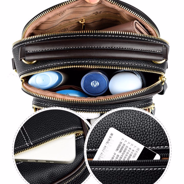 Túi Xách Nữ Đeo Chéo Yt Dây Bản To Nhiều Ngăn Tiện Dụng Pp591 - Pipi Store - Ảnh 4