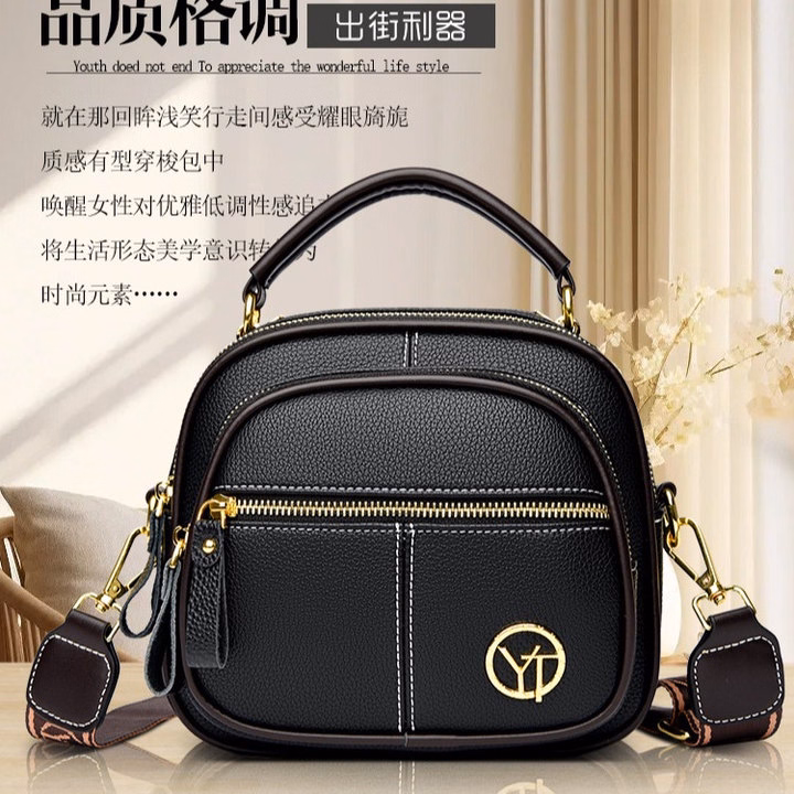 Túi Xách Nữ Đeo Chéo Yt Dây Bản To Nhiều Ngăn Tiện Dụng Pp591 - Pipi Store