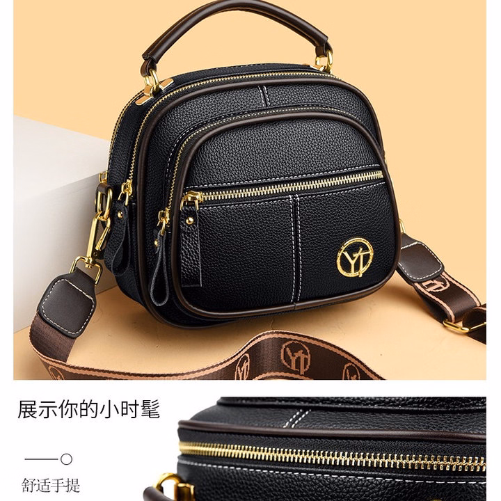 Túi Xách Nữ Đeo Chéo Yt Dây Bản To Nhiều Ngăn Tiện Dụng Pp591 - Pipi Store - Ảnh 5