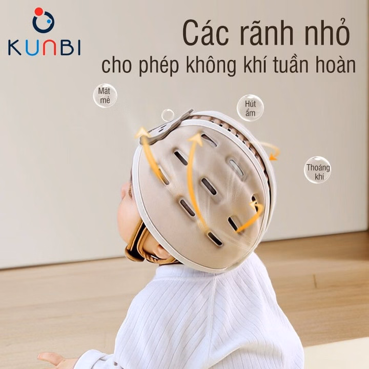 Mũ Bảo Vệ Đầu Cho Bé Kunbi Thế Hệ Mới 57305 - Lady'S Passion - Ảnh 2