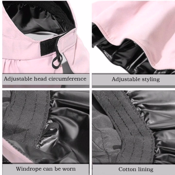 Mũ Bucket Vành Rộng Trơn Hở Chóp Chống Nắng- Chống Tia Uv Thời Trang 2024 - Shop Mẹ Bống - Ảnh 8