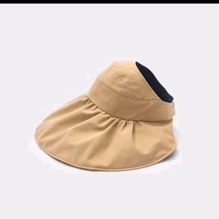 Mũ Bucket Vành Rộng Trơn Hở Chóp Chống Nắng- Chống Tia Uv Thời Trang 2024 - Shop Mẹ Bống - Ảnh 6