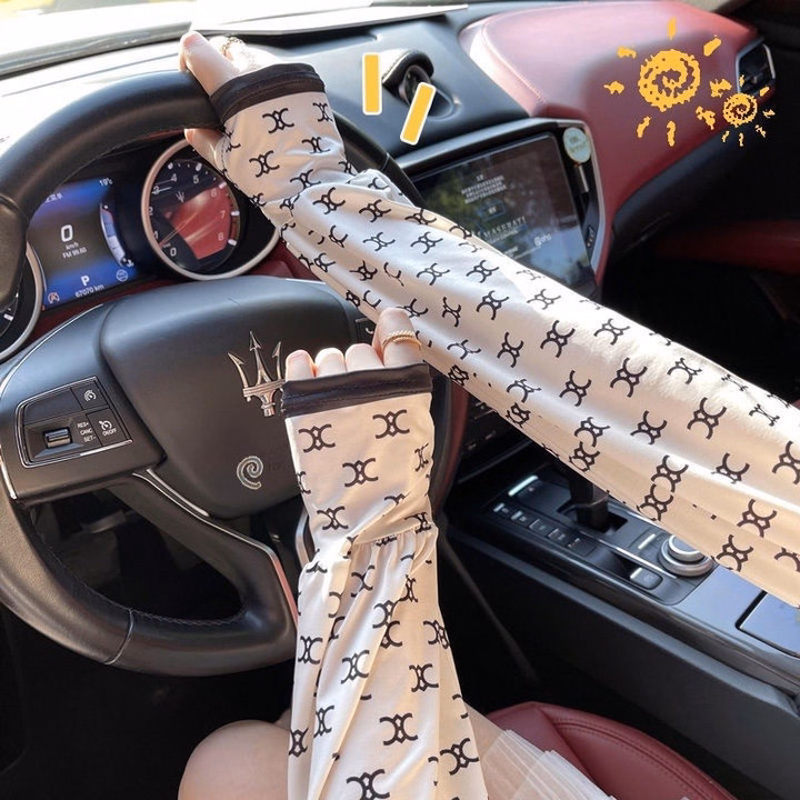 Găng Tay Chống Nắng Bằng Lụa Lạnh Chống Tia Cực Tím Phong Cách Hàn Ld023 - Lady'S Passion