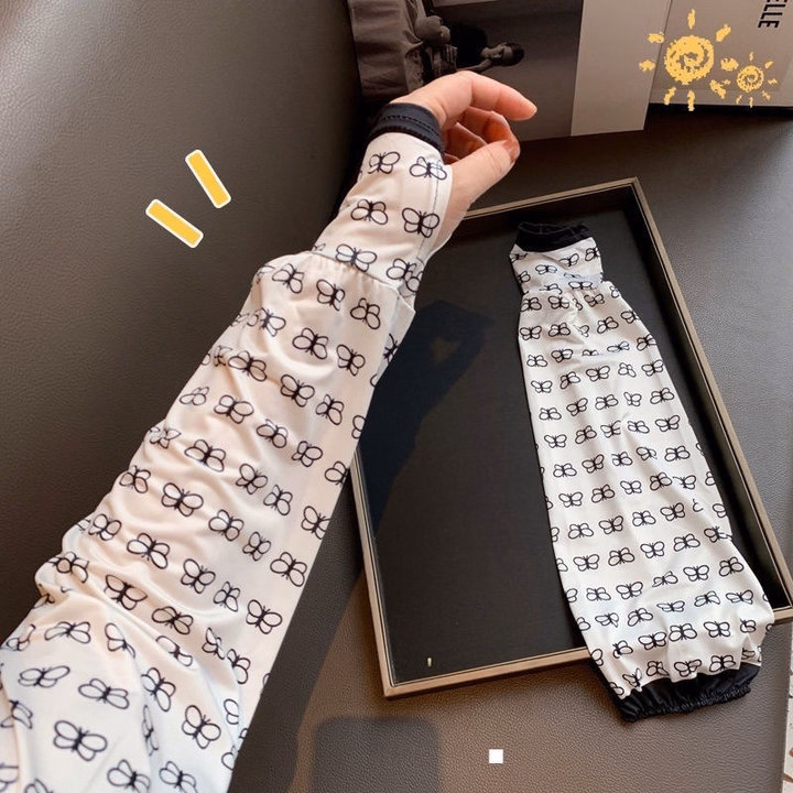 Găng Tay Chống Nắng Bằng Lụa Lạnh Chống Tia Cực Tím Phong Cách Hàn Ld023 - Lady'S Passion - Ảnh 9