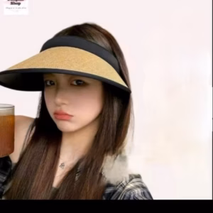 Mũ Cói Nửa Đầu Đi Biển ,Du Lịch Phù Hợp Mọi Thời Tiết