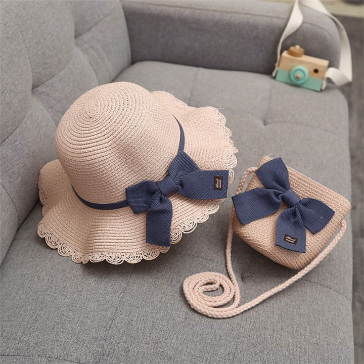 Set Mũ Rơm Kèm Túi Thời Trang Cho Bé Gái 56949 - Lady'S Passion - Ảnh 4