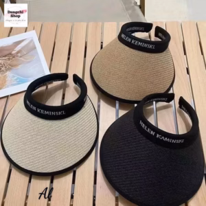 Mũ Cói Nửa Đầu Chống Nắng Chống Tia Uv