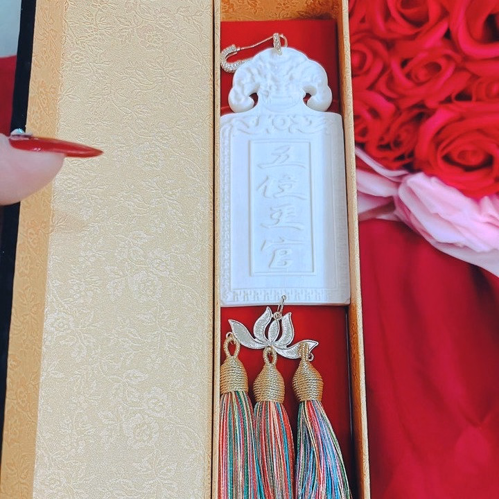 Lệnh Bài Xương Mỹ Nghệ Gắn Tua Sen - Thắng Giang - Ảnh 2