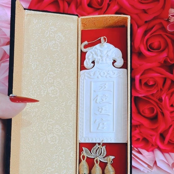 Lệnh Bài Xương Mỹ Nghệ Gắn Tua Sen - Thắng Giang - Ảnh 3