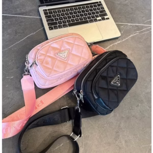 Túi Đeo Chéo Chất Vải Dù Ô Trám 3 Ngăn Siêu Đẹp Phong Cách Thời Trang Mới Pp645 - Pipi Store