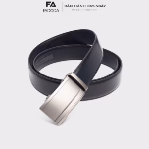 Thắt Lưng Nam Da Bò Fadoda Fmt9 Mặt Trắng Kiểu Dáng Cách Tân- Fadoda