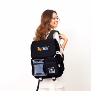 Balo Hộp Bama Phối Túi Trong Vừa A4 St4549- Nana House