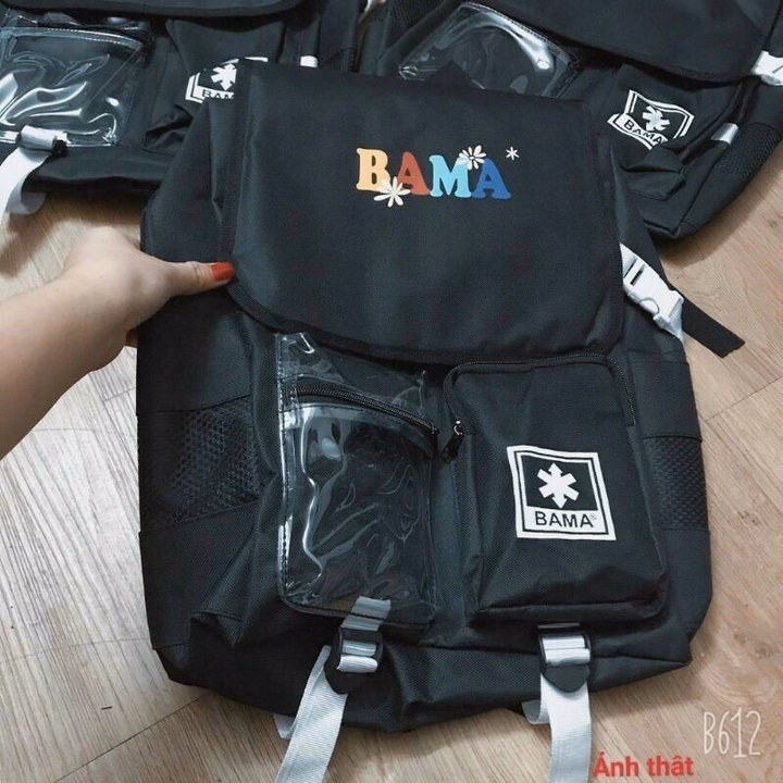 Balo Hộp Bama Phối Túi Trong Vừa A4 St4549- Nana House - Ảnh 7