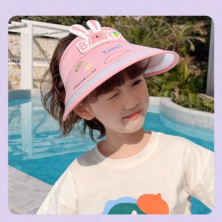 Mũ Nón Lưỡi Trai Che Nắng Rộng Vành Hở Chóp Xinh Xắn Cho Bé 57341 - Lady'S Passion - Ảnh 3