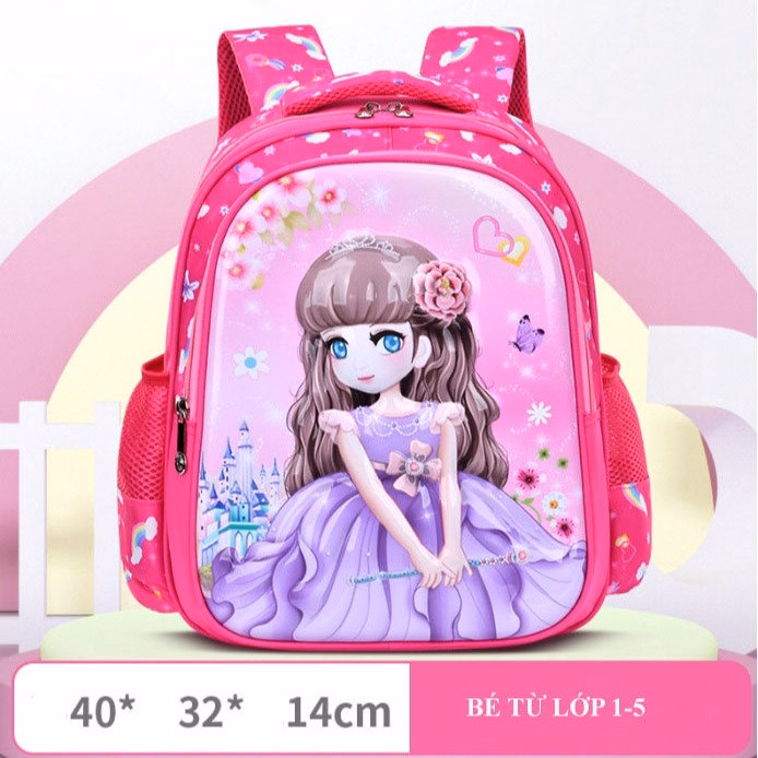 Balo Học Sinh Tiểu Học Hr351 Nhân Vật Hoạt Hình Dễ Thương- Haras - Ảnh 3