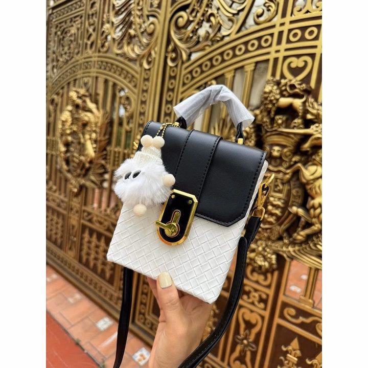 Túi Xách Nữ Dáng Hộp Vuông Siêu Xinh: Nâng Tầm Phong Cách Cho Nàng Pp681 - Pipi Store - Ảnh 7