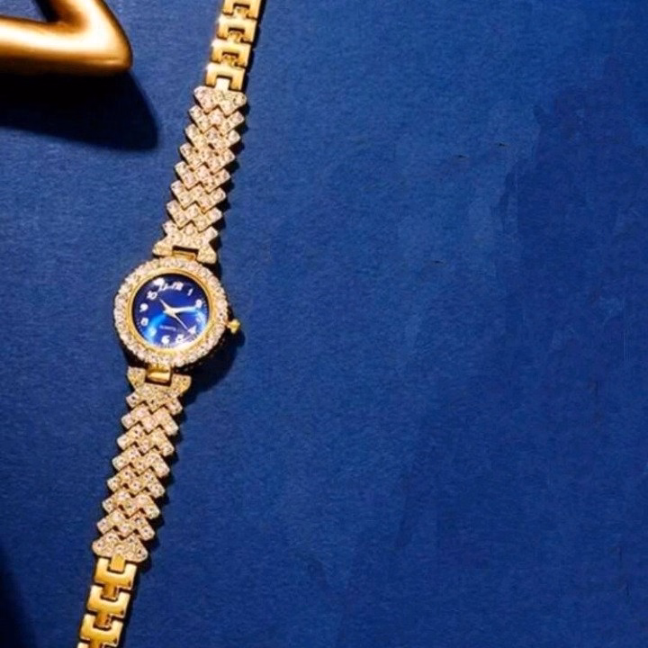 Đồng Hồ Nữ Đính Đá Sang Trọng Cao Cấp Yvy444_Triệu Vy Store - Ảnh 5