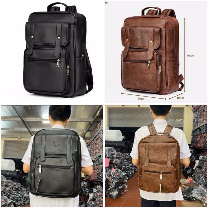 Balo Da Nam Cao Cấp Thời Trang - Đồng Hành Cùng Phong Cách Và Tiện Ích Wh698 - Winnie House