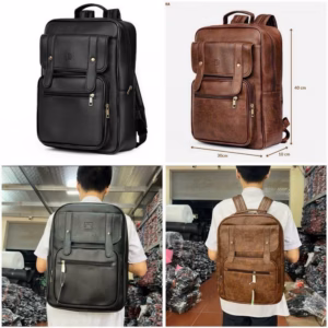 Balo Da Nam Cao Cấp Thời Trang - Đồng Hành Cùng Phong Cách Và Tiện Ích Pp698 - Pipi Store