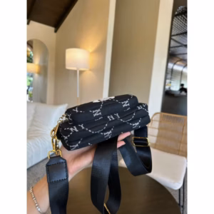 Túi Đeo Chéo Sịn Sò Khóa 3 Ngăn Dây Bản To Vải Dệt Sang Chảnh Pp699 - Pipi Store