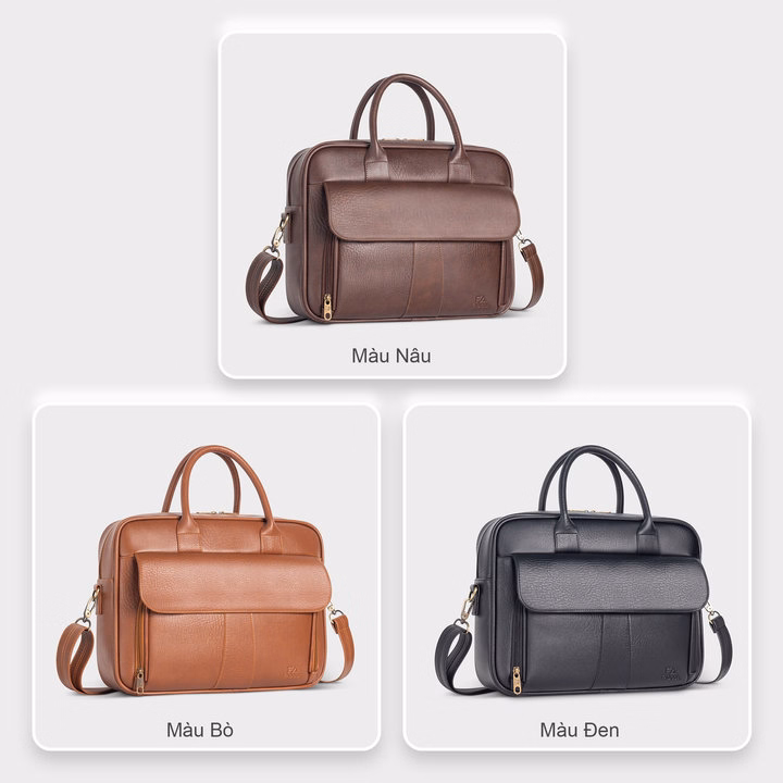 Cặp Xách Da Công Sở Văn Phòng Fcd302 - Fadoda - Ảnh 18