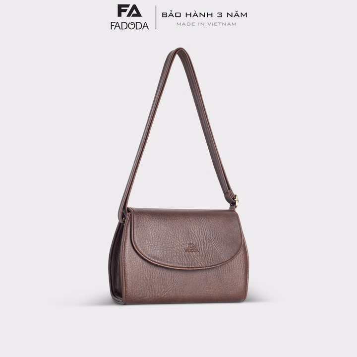 Túi Đeo Chéo Nữ Nắp Gập Dáng Bầu Fadoda Fn21 - Ảnh 9