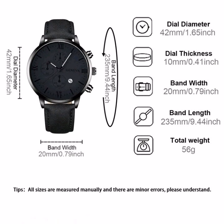 Đồng Hồ Thời Trang Nam Sang Trọng Lịch Lãm Yvy0088_ Triệu Vy Store - Ảnh 2