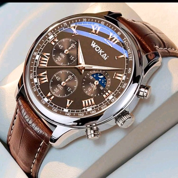 Đồng Hồ Thời Trang Nam Sang Trọng Lịch Lãm Yvy0088_ Triệu Vy Store - Ảnh 7