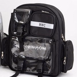 Balo Hộp Mẫu Mới Phối Mica Vừa A4 Nh087- Nana House - Ảnh 2