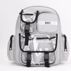 Balo Hộp Mẫu Mới Phối Mica Vừa A4 Nh087- Nana House