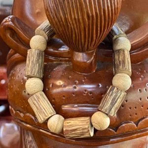 [Dây] Vòng Tay Trầm Hương Dạng Trúc Tường Thuận - Vtthdttt