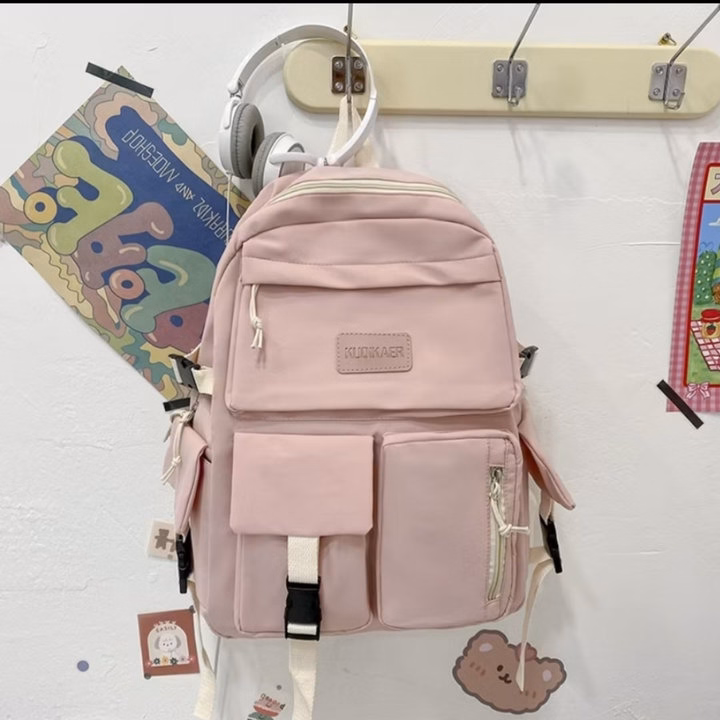 Balo Du Lịch Đi Học Thời Trang Nam Nữ Hàn Quốc - Shop Mẹ Bống - Ảnh 2