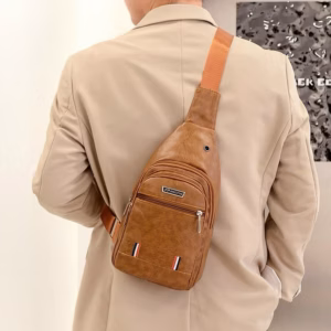 Túi Đeo Chéo Nam Da Pu Bền Bỉ, Chống Thấm, Lựa Chọn Hoàn Hảo Cho Mọi Chuyến Đi Wh712 - Winnie House