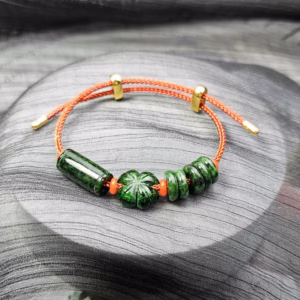 Vòng Tay Ngũ Điếu Lu Thống Cỏ Bốn Lá Sơn Thủy Thiên Nhiên Vip - Thắng Giang