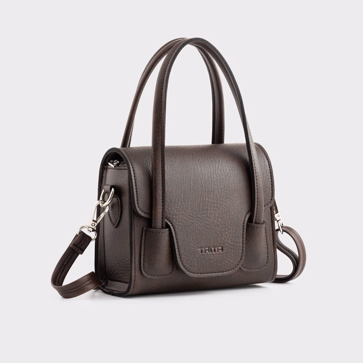 Túi Đeo Chéo Da Nữ Kiểu Dáng Độc Đáo Trita Rhn227 - Trita - Ảnh 2