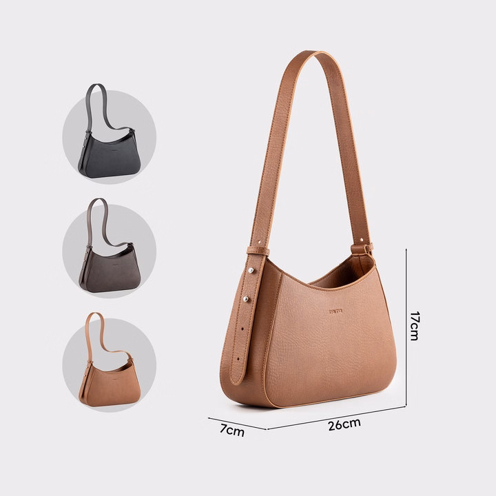 Túi Trita ( Thời Trang Nữ Kiểu Dáng Hình Thang Sang Trọng - Túi Đeo Vai Da Rhn178 ) - Trita - Ảnh 4