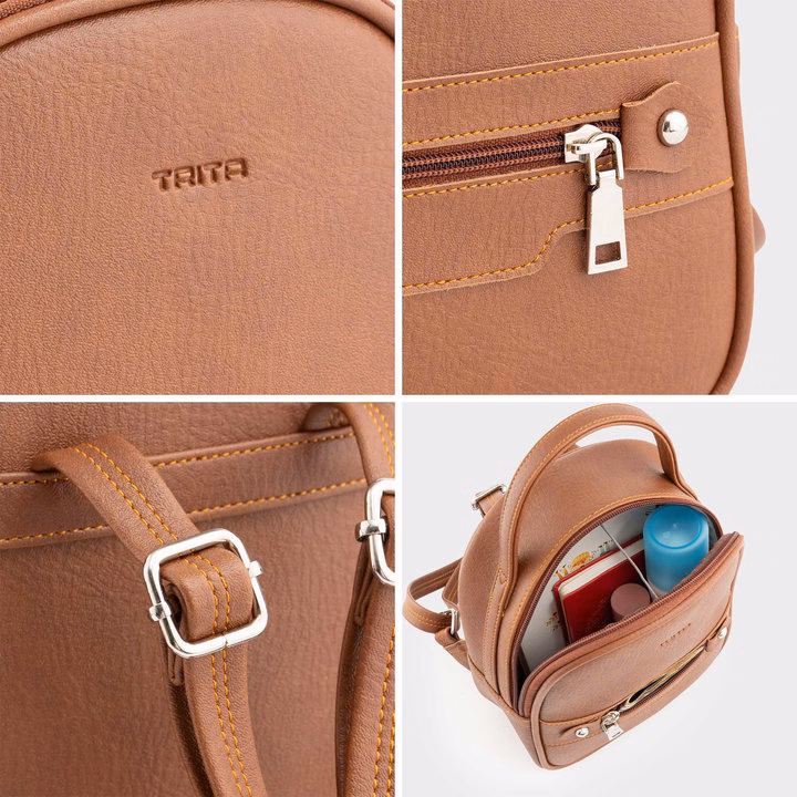 Balo Trita ( Thời Trang Nữ Phong Cách Năng Động Cỡ Trung - Balo Da Rba25 ) - Trita - Ảnh 7