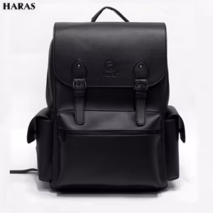 Balo Da Cao Cấp Nam Nữ Thời Trang Chống Thấm Nước Hr353- Haras