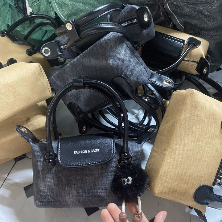 (Kèm Móc Bông)Túi Đeo Chéo Nữ Đẹp - Túi Xách Tay Đeo Vai Dễ Thương Kiểu Mới 51 - Ảnh 6