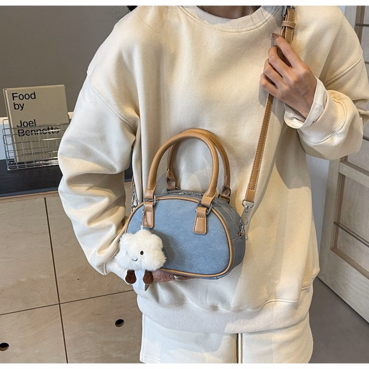 Túi Đeo Chéo, Đeo Vai Kem Móc Đám Mây Xách Tay Nữ Thời Trang Họa Tiết Xinh Xắn 25 - Ảnh 8