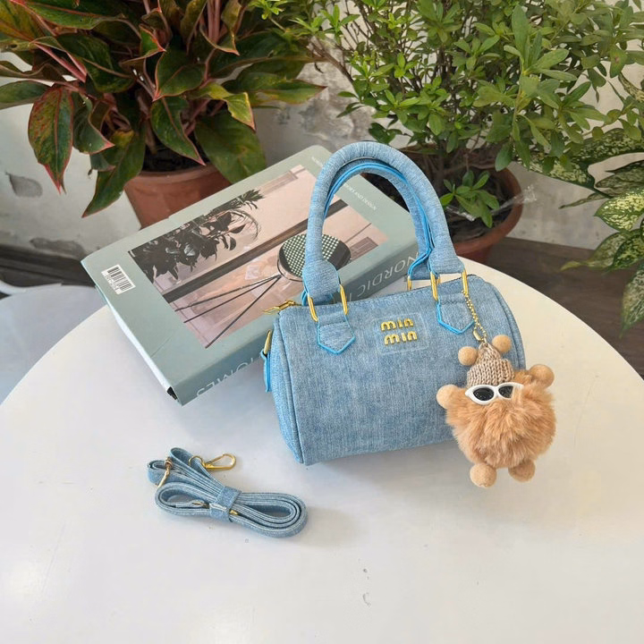 Túi Xách Nữ Dáng Trống Minmin Mới - Tặng Móc Gấu Vừa Điện Thoại Pp721 - Pipi Store - Ảnh 4