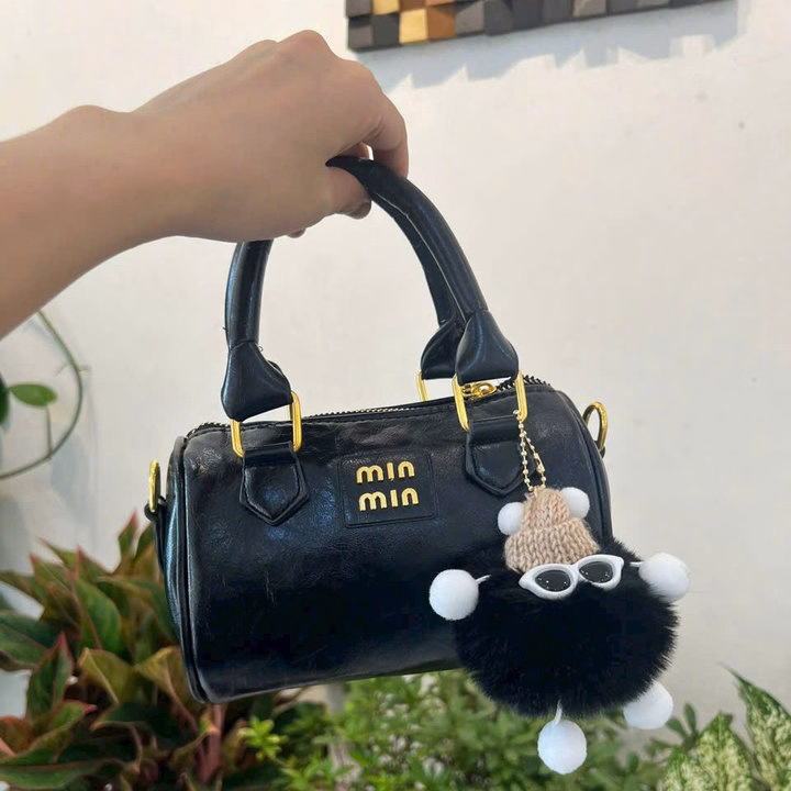 Túi Xách Nữ Dáng Trống Minmin Mới - Tặng Móc Gấu Vừa Điện Thoại Pp721 - Pipi Store - Ảnh 6